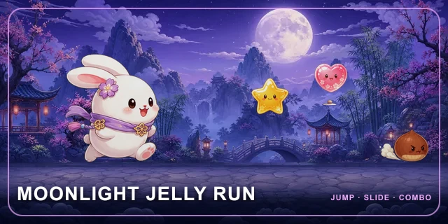 🌙 月光果冻跑酷